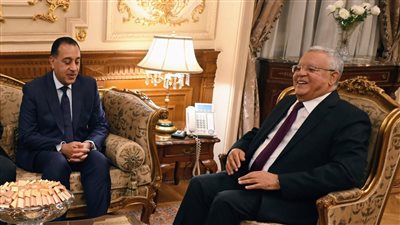 المستشار الدكتور حنفي جبالي يستقبل رئيس مجلس الوزراء«صور»
