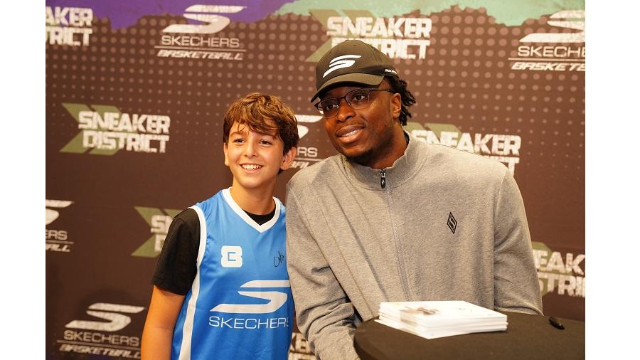 “Skechers” تستضيف نجم الــ “OG Anunoby” NBA ليوم مليء بالحماس الرياضي في أبوظبي