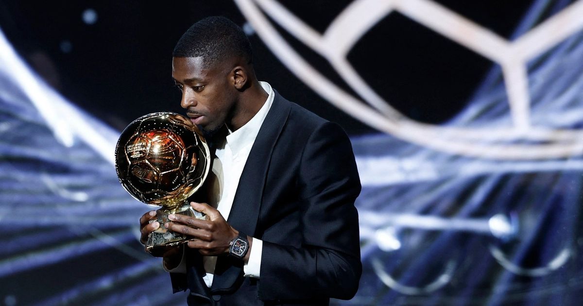 عثمان ديمبيلي مهدد بالرحيل عن سان جيرمان بسبب الكرة الذهبية