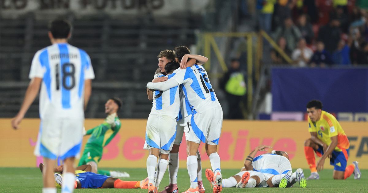 الأرجنتين تقهر كولومبيا وتواجه المغرب بنهائي مونديال الشباب