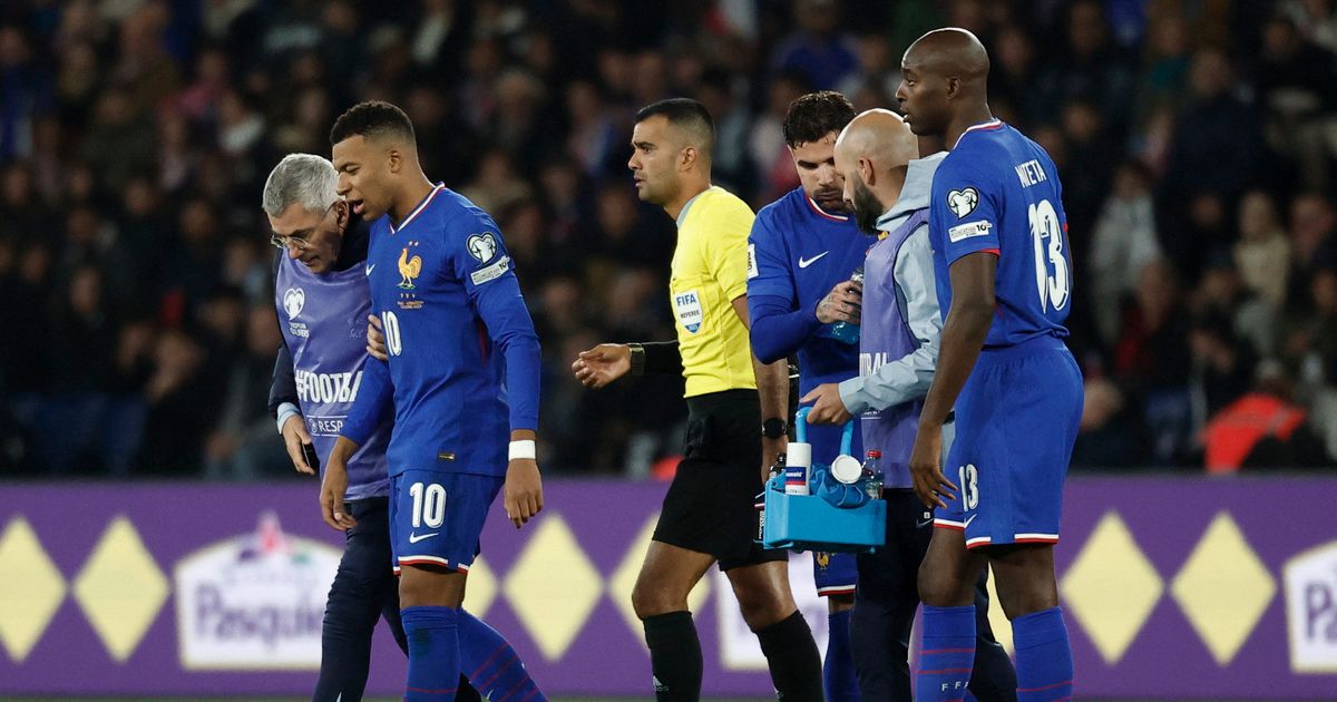 فحوصات طبية “مطمئنة” لريال مدريد حول إصابة كيليان مبابي