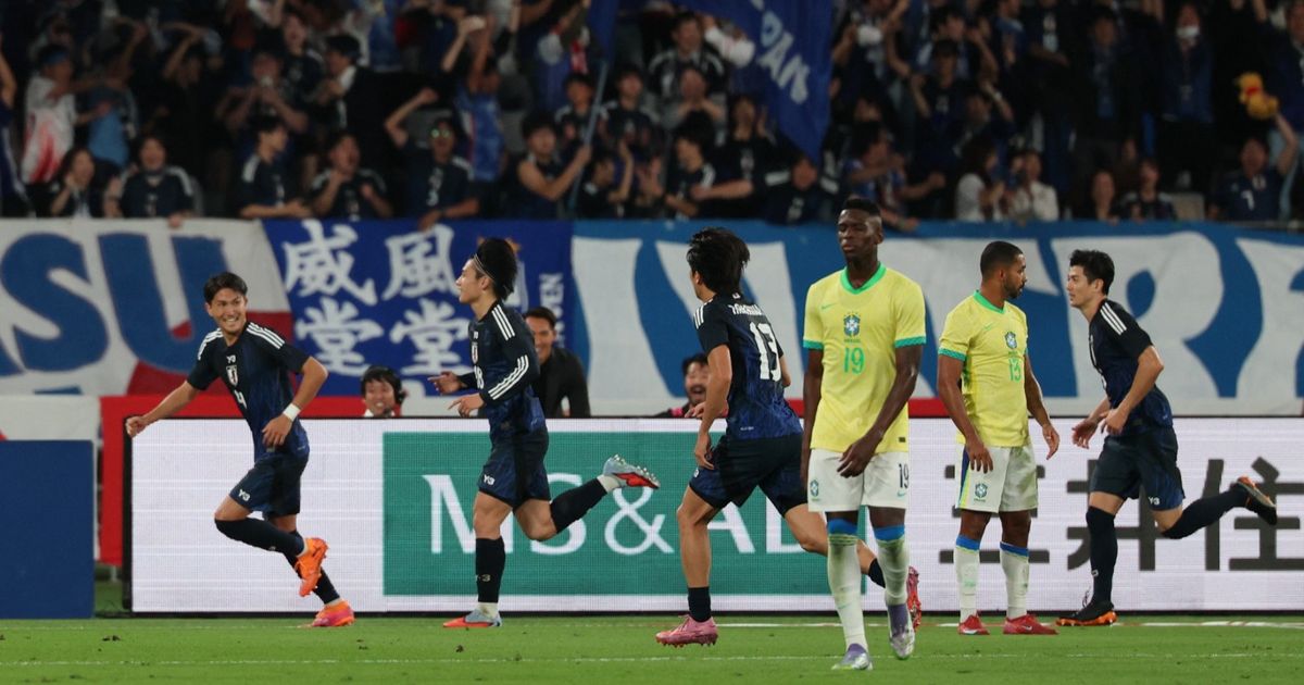 شاهد.. اليابان تصدم البرازيل وأنشيلوتي بريمونتادا مذهلة