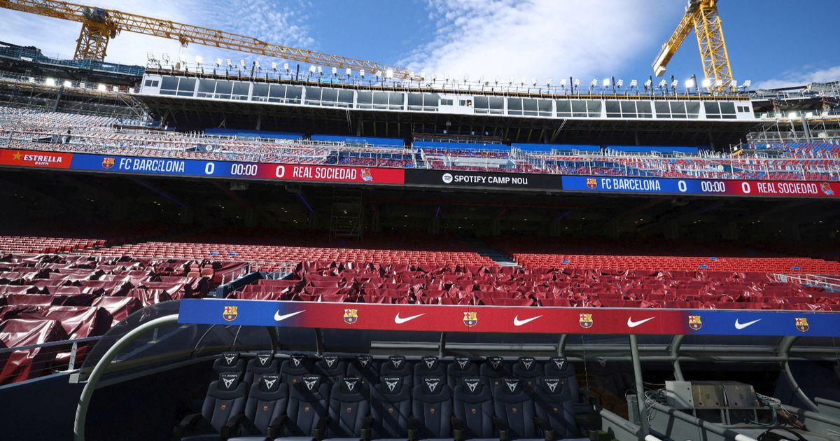 “كامب نو” مسلسل مستمر ولن يستضيف مباراة برشلونة وأولمبياكوس