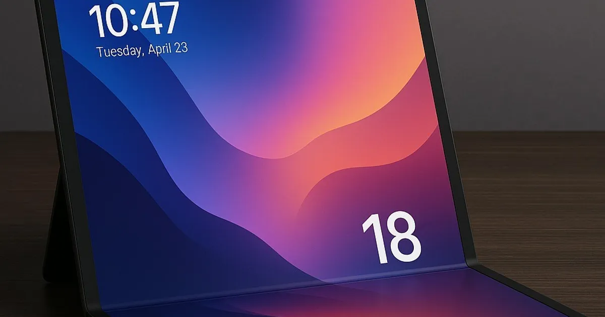 بسعر 3 آلاف دولار.. أبل تطور آيباد قابلاً للطي بشاشة 18 بوصة