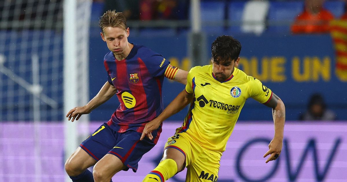 فرينكي دي يونغ يقلق برشلونة قبل موقعته مع ريال مدريد