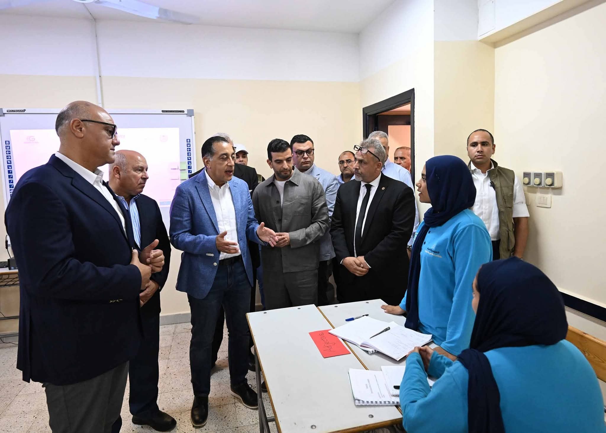 May be an image of one or more people and dais