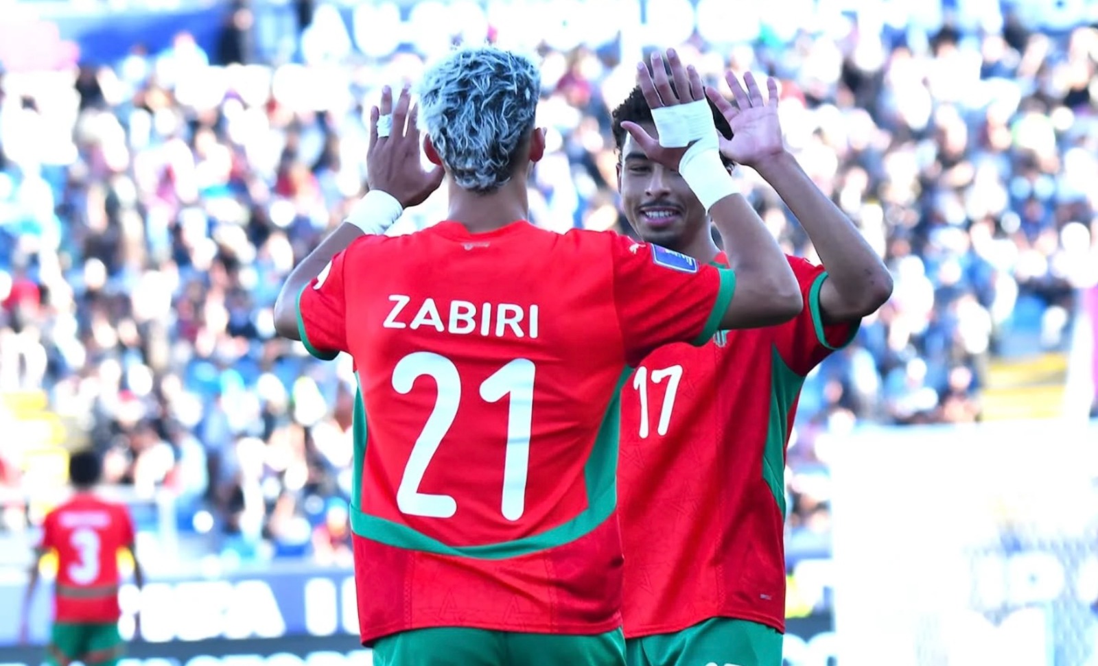 ياسر الزابيري يسجل في مباراة المغرب والولايات المتحدة الأميركية بربع نهائي كأس العالم تحت 20 عاماً - 13 أكتوبر 2025