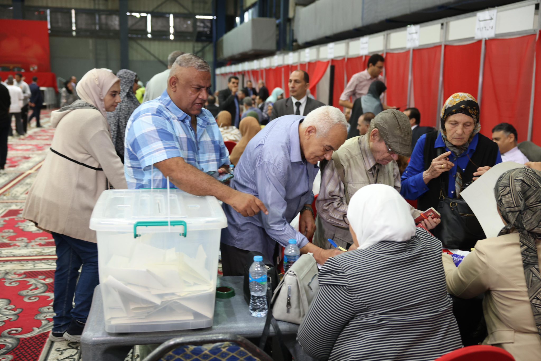 May be an image of one or more people