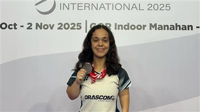 ياسمينا عيسى تتوج ببرونزية بطولة أندونيسيا الدولية للريشة الطائرة البارالمبية