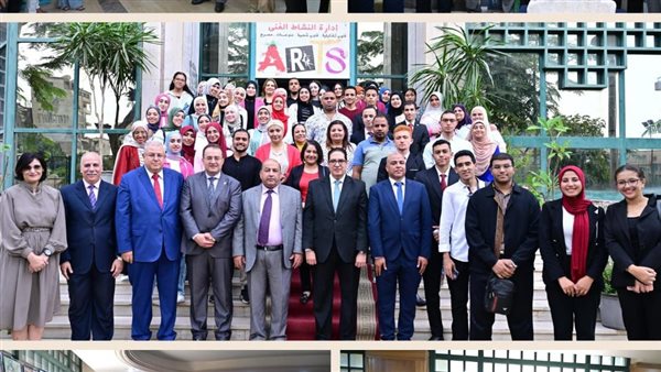 رئيس جامعة القاهرة يفتتح معرض “مسابقة فنون 9” بمشاركة 228 طالبا وطالبة