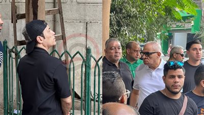 الكل حزين.. سعد الصغير وأحمد السبكي أول الحاضرين في جنازة المؤلف أحمد عبد الله