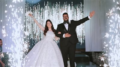 زواج المطربة آية عبد الله من المخرج محمد العروسي.. صور