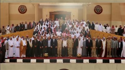 قوات شرق القناة تستقبل شيوخ القبائل وممثلي المجتمع المدني بشمال وجنوب سيناء