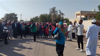 الناخبون في الوادي الجديد يقبلون على المشاركة بكثافة لاختيار نائبهم داخل البرلمان