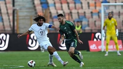 ملخص أهداف ونتيجة مباراة منتخب مصر والجزائر الودية