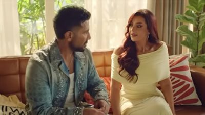 رضوى الشربيني تخطف الأضواء بإعلان أحمد سعد وتتحول إلى مفاجأة الكليب الكوميدية