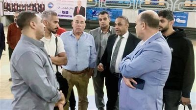 جولة تفقدية لمجلس اتحاد الكاراتيه باستاد القاهرة قبل بطولة العالم