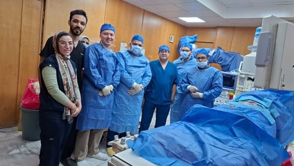 فريق الأوعية الدموية يعالج دوالي خصية مُتكررة بالقسطرة التداخلية “بدون جراحة”