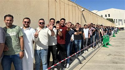 استمرار توافد أبناء الجالية المصرية في الرياض للإدلاء بأصواتهم في انتخابات مجلس النواب