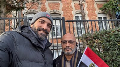 استمرار توافد أبناء الجالية المصرية على سفارة مصر ببلجيكا في اليوم الثاني للتصويت بانتخابات مجلس النواب