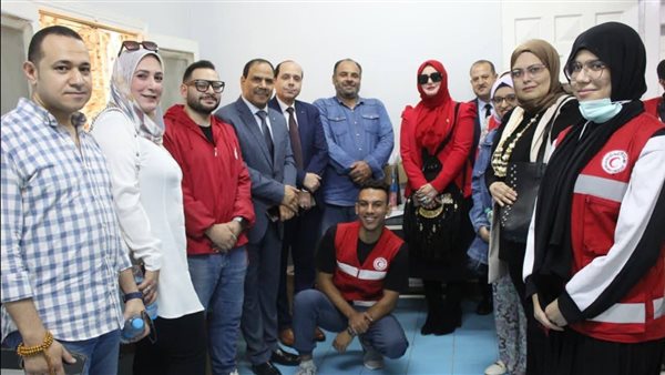 قوافل جامعة المنوفية المتكاملة تقدم الكشف والعلاج بالمجان لـ606 من أهالي “ساقية أبو شعرة”