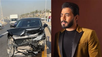 نجاة المطرب أحمد بتشان من حادث سير.. ويعلق: أنا راضي