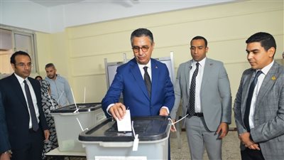 وزير التموين والتجارة الداخلية يدلي بصوته في انتخابات مجلس النواب 2025