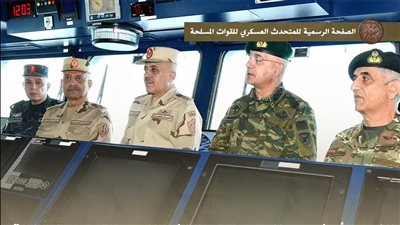 وزير الدفاع يشهد المرحلة الرئيسية للتدريب المشترك “ميدوزا – 14”