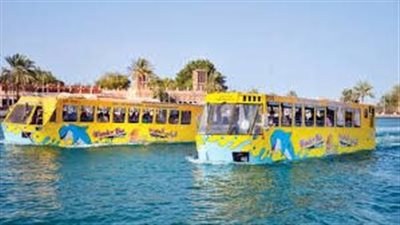 إطلاق أول أتوبيس برمائي في مصر على نهر النيل