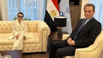 في ظهور نادر.. نجاة الصغيرة تزور مدينة الثقافة والفنون ومقر الوطنية للإعلام بالعاصمة الجديدة