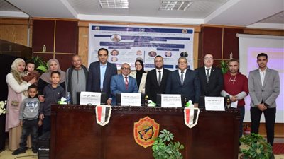 هندسة سوهاج تناقش رسالة ماجستير للباحث احمد سلامه بعنوان «تأثير مياه الصرف الصحي على الأسفلت»