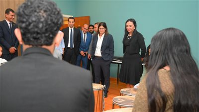 وزيرة التضامن الاجتماعي تتفقد مؤسسة الحمل الصغير بمدينة العبور