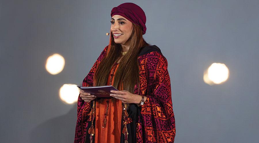 بدور القاسمي في افتتاح «تنوير»: الفنون والموسيقى والثقافة تنقي العقول والقلوب (فيديو)