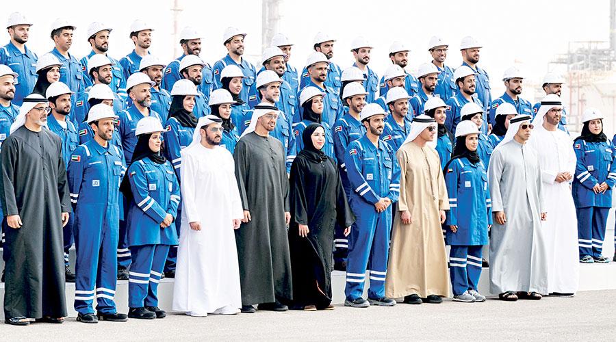 محمد بن زايد يعتمد 551 مليار درهم استثمارات جديدة لـ «أدنوك» (فيديو)