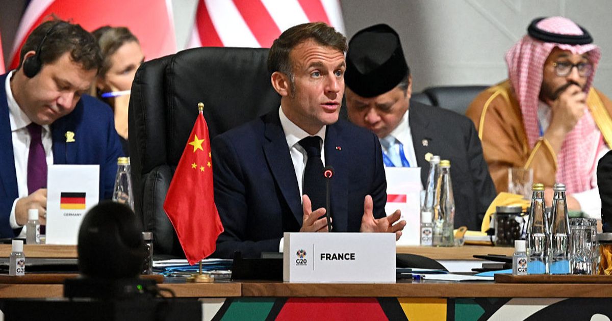 ماكرون محذراً: مستقبل مجموعة العشرين على المحك