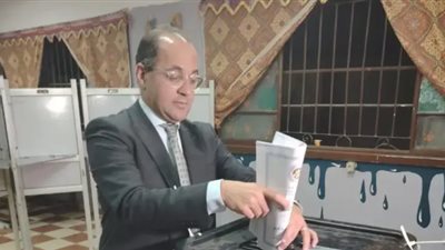 وزير المالية يدلي بصوته في انتخابات مجلس النواب 2025