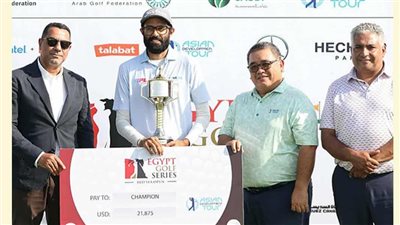 نجاح كبير لجولف مصر.. الهندي كوشهار بطل البحر الأحمر