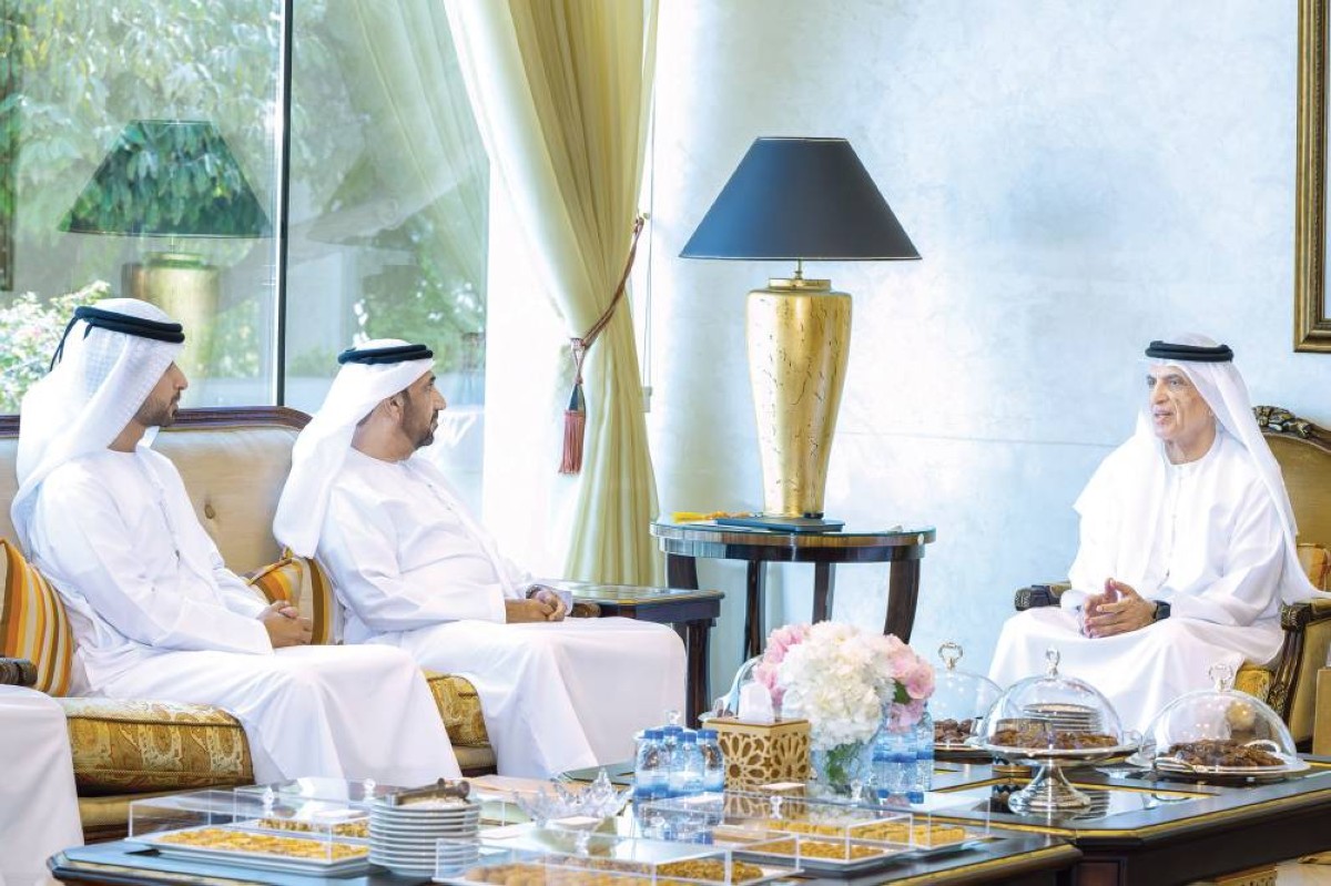 سعود بن صقر يطّلع على جهود البرلمان العربي لتحقيق الاستقرار والتنمية