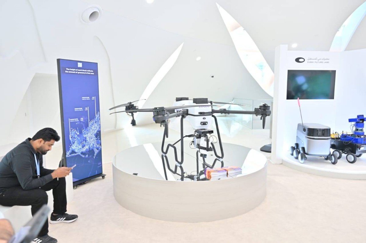 “عين البلدية الذكية” توظيف الطائرات بدون طيار في الإدارة الذكية لدبي