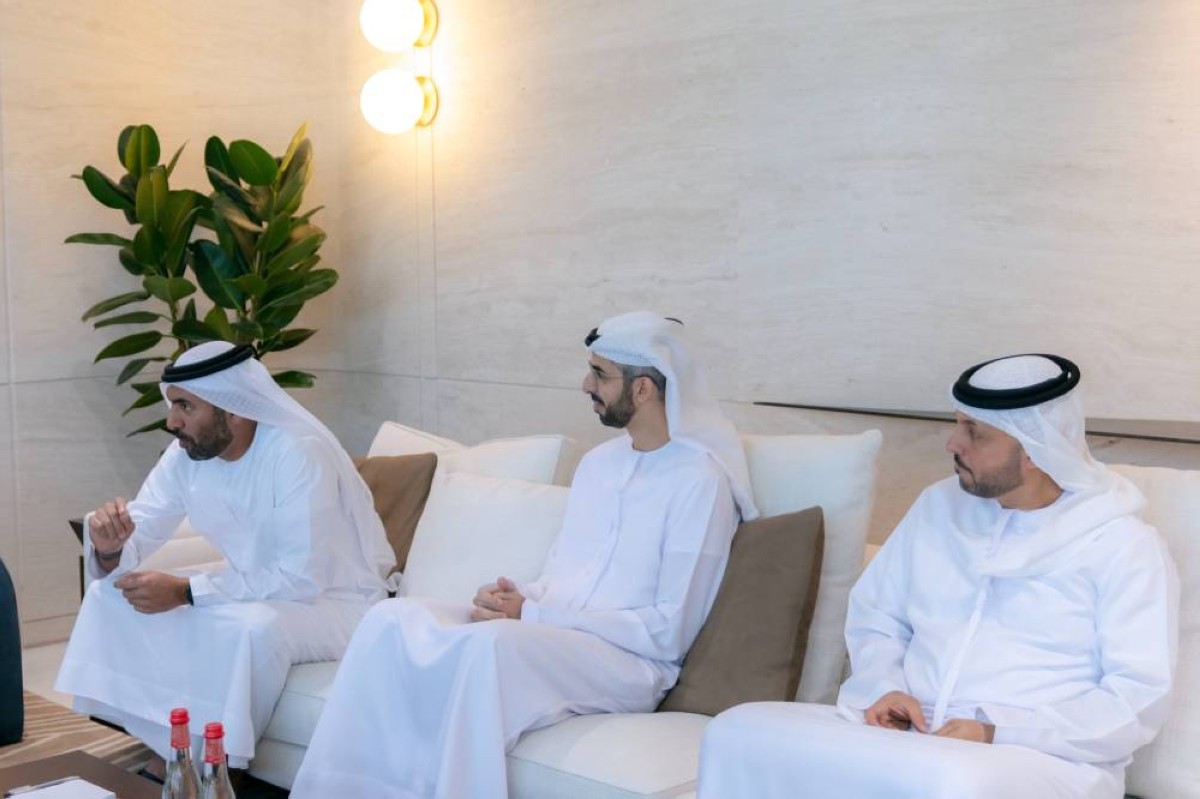 حمدان بن محمد يلتقي روري ماكلروي بطل “جولة دي بي ورلد” لـ6 مرات