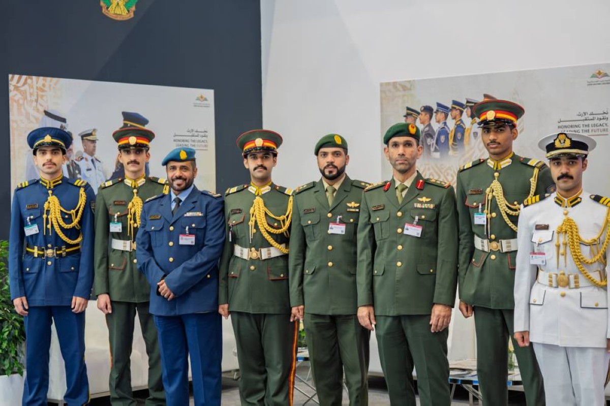 حضور بارز لجامعة زايد العسكرية بالمعرض