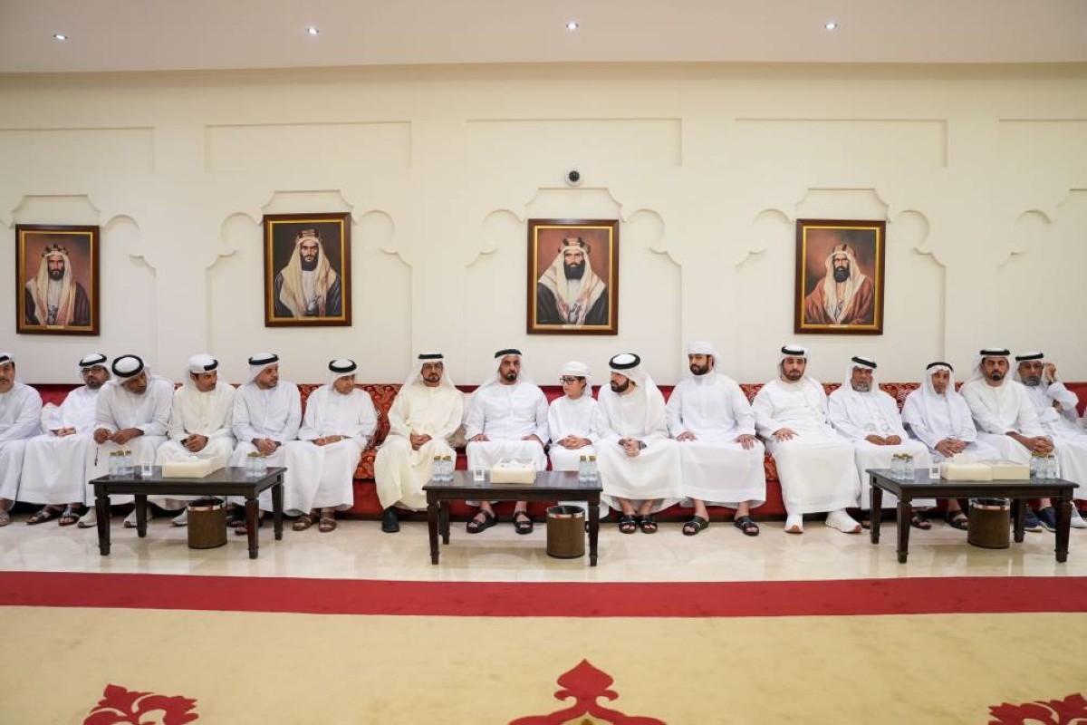 سيف بن زايد يعزي في وفاة عبدالرحمن الزعابي