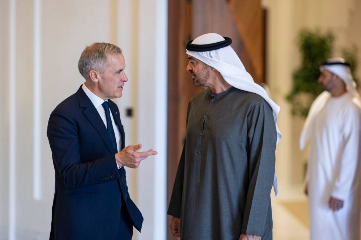 محمد بن زايد يبحث مع رئيس وزراء كندا علاقات التعاون ويشهد توقيع اتفاقية تشجيع الاستثمارات بين البلدين