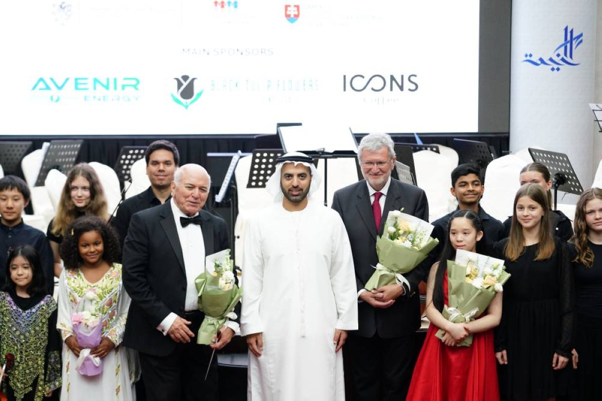 محمد بن سعود يشهد الحفل الموسيقي الكلاسيكي للجمعية التشيكية والسلوفاكية