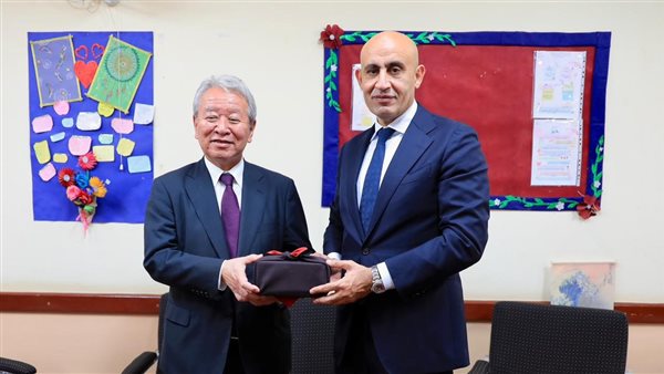 وزير التعليم يلتقي رئيس وكالة «جايكا» اليابانية لبحث سبل تعزيز التعاون بين مصر واليابان