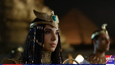 سلمى أبو ضيف وأحمد غزي وهدى المفتي يفتتحون حفل المتحف المصري الكبير