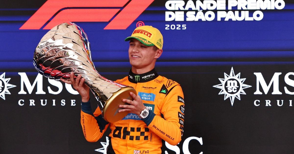 نوريس يفوز بسباق البرازيل ويعزز تصدره بعد تعثر بياستري