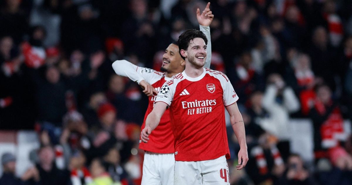 ديكلان رايس يرفض المبالغة في تقدير فوز أرسنال على بايرن