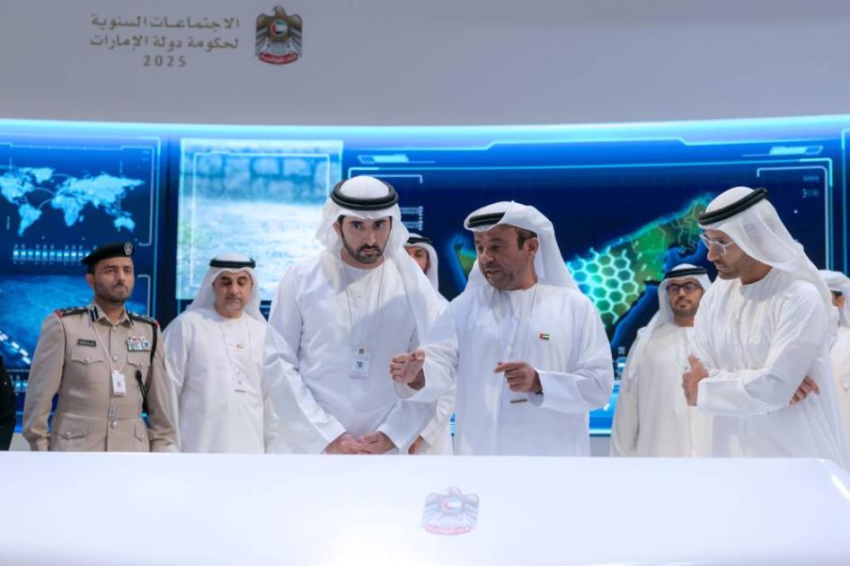 حمدان بن محمد يشهد التمرين الوطني متعدد القطاعات لـ«الطوارئ والأزمات» و«الأمن السيبراني»