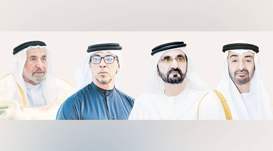 رئيس الدولة ونائباه وسلطان والحكام يهنّئون ملك المغرب بذكرى الاستقلال